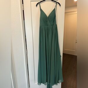 Azaxie Dark Green Gracie Dress (size 2)